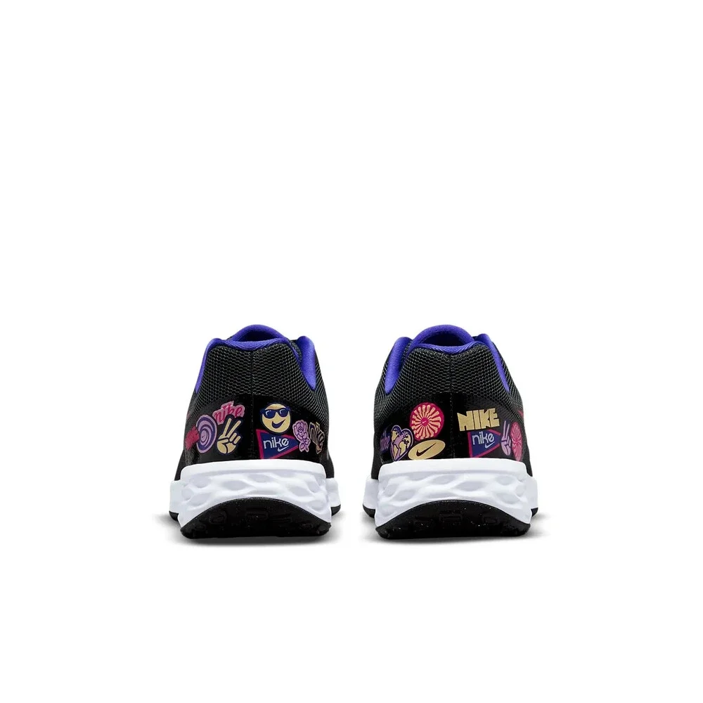 Nike Revolution 6 SE DD1104-013 Sneakers Kids US 4.5 Black Running Shoes RHS9340